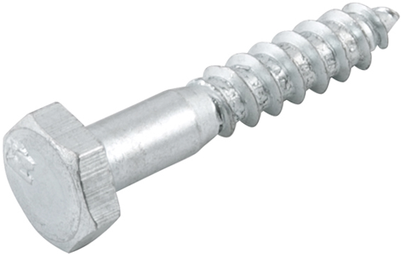 Parafuso sextavado rosca soberba 1/4" x 35mm cartela com 4 peças VONDER