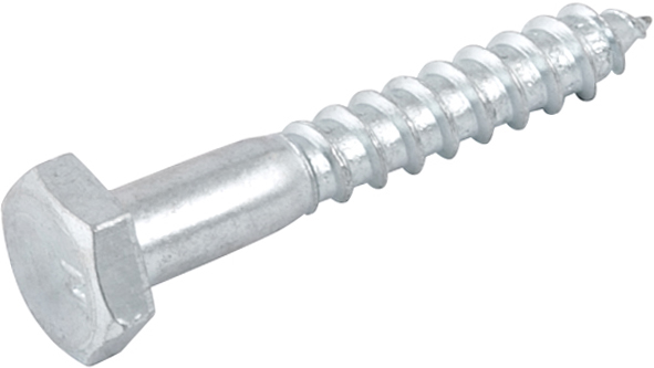 Parafuso sextavado rosca soberba 1/4" x 40mm cartela com 4 peças VONDER
