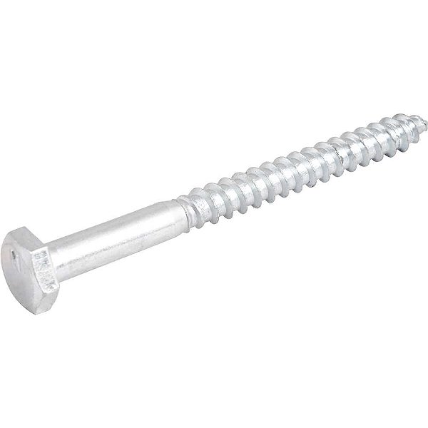 Parafuso sextavado rosca soberba 1/4" x 70mm cartela com 4 peças VONDER