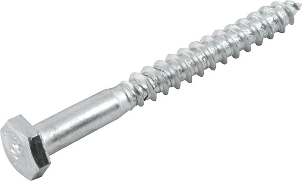 Parafuso sextavado rosca soberba 3/16" x 45mm cartela com 5 peças VONDER