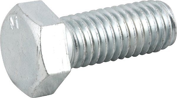 Parafuso sextavado zincado 1/2" x 1.1/4" UNC rosca total VONDER