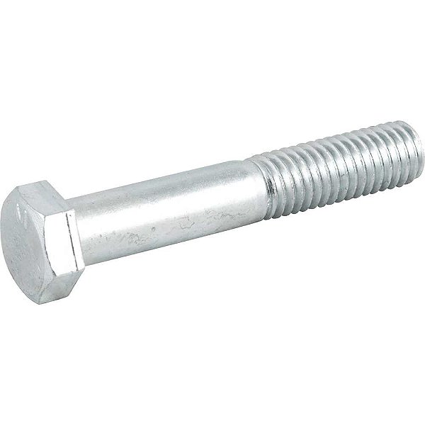 Parafuso sextavado zincado 1/2" x 3" UNC rosca parcial caixa com 50 peças VONDER
