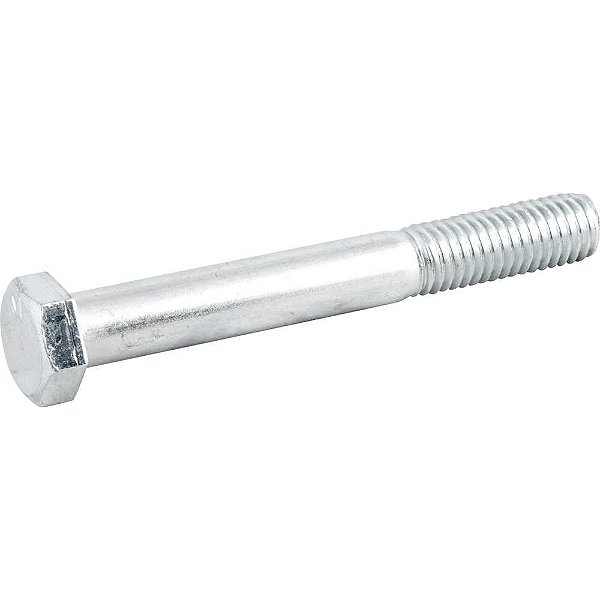 Parafuso sextavado zincado 1/2" x 4" UNC rosca parcial caixa com 50 peças VONDER