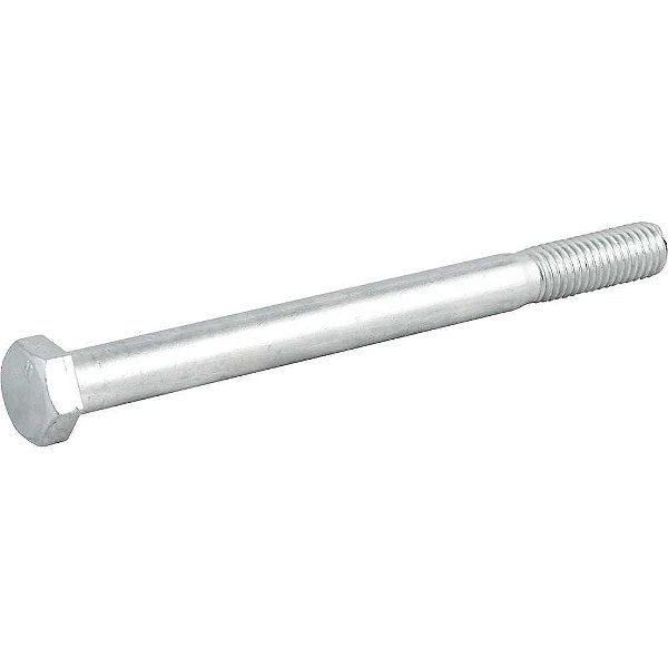 Parafuso sextavado zincado 1/2" x 6" UNC rosca parcial caixa com 50 peças VONDER