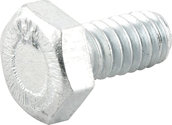 Parafuso sextavado zincado 1/4" x 1/2" UNC rosca total caixa com 500 peças VONDER