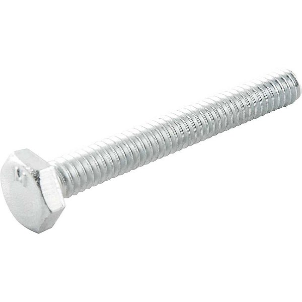 Parafuso sextavado zincado 1/4" x 2" UNC rosca total caixa com 200 peças VONDER