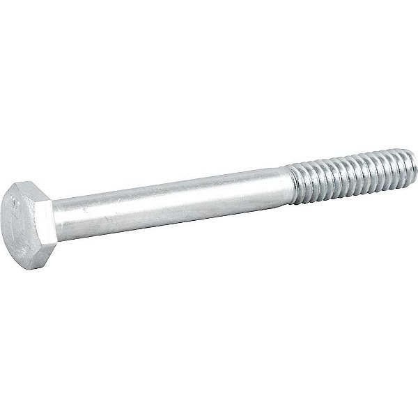 Parafuso sextavado zincado 1/4" x 2.1/2" UNC rosca parcial caixa com 200 peças VONDER