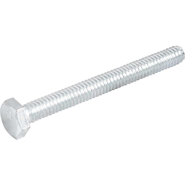 Parafuso sextavado zincado 1/4" x 2.1/2" UNC rosca total VONDER