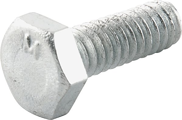 Parafuso sextavado zincado 1/4" x 3/4" UNC rosca total caixa com 500 peças VONDER