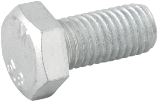 Parafuso sextavado zincado 12mm x 25mm MA VONDER