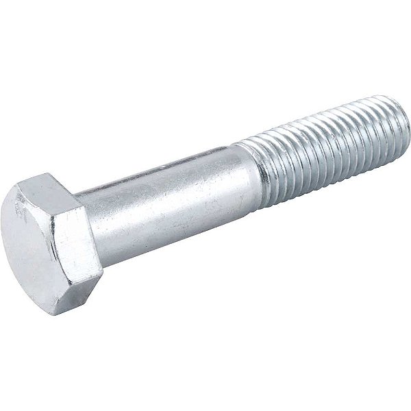 Parafuso sextavado zincado 3/4" x 4" UNC rosca parcial caixa com 20 peças VONDER