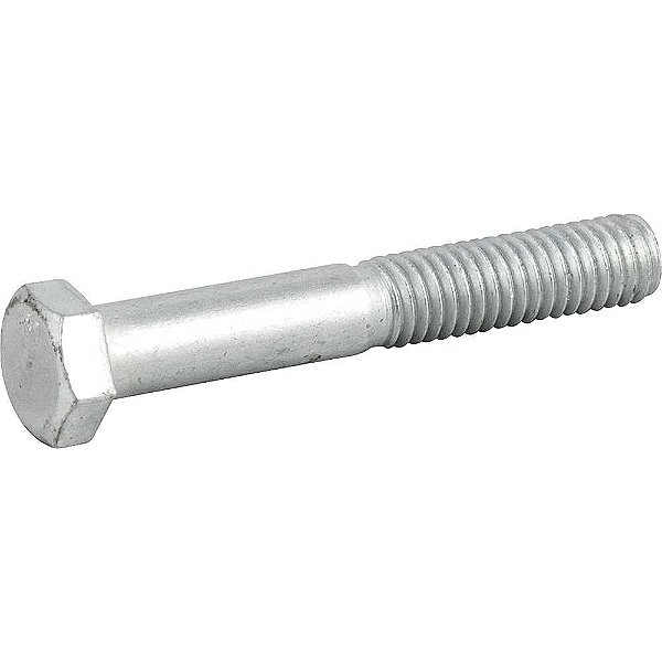 Parafuso sextavado zincado 3/8" x 2.1/2" UNC rosca parcial VONDER