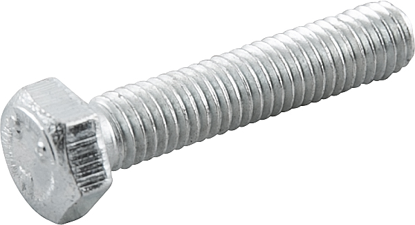 Parafuso sextavado zincado 5mm x 25mm MA rosca total caixa com 500 peças VONDER