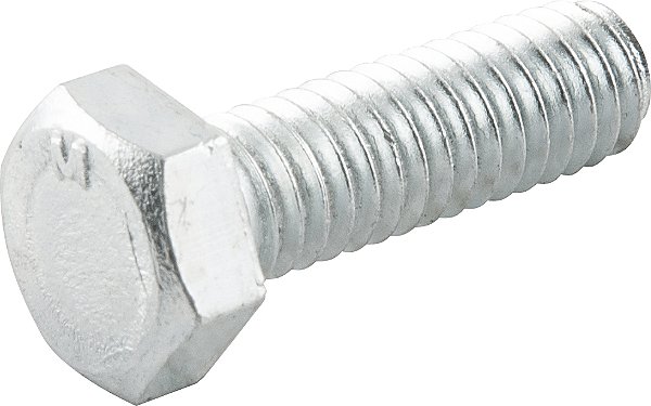 Parafuso sextavado zincado 5/16" x 1" UNC rosca total caixa com 200 peças VONDER