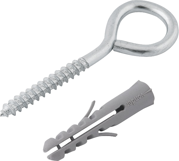 Pitão 6,3mm x 70,0mm com bucha de nylon 10,0mm P-10 VONDER