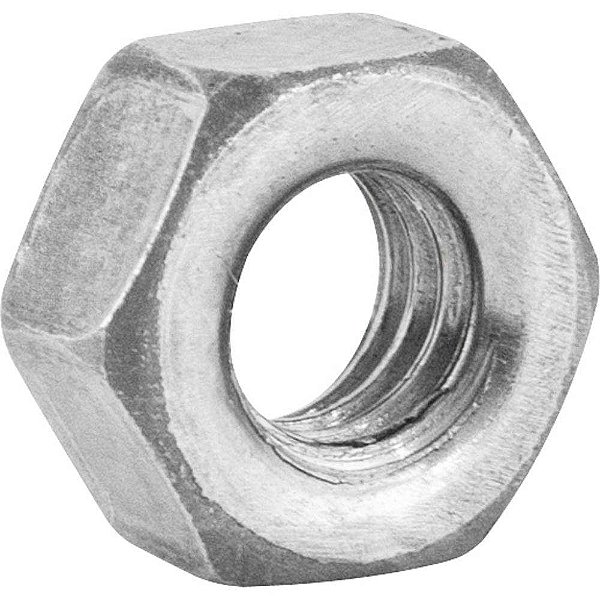 Porca sextavada polida rosca MB 12,0mm DIN 934 VONDER