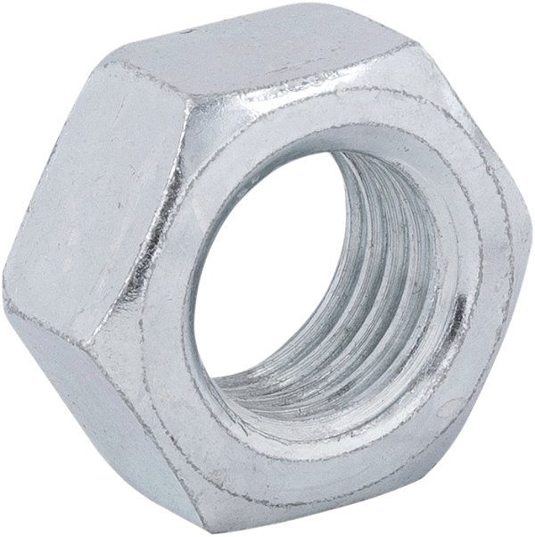 Porca sextavada zincada 18mm MA com 100 peças VONDER