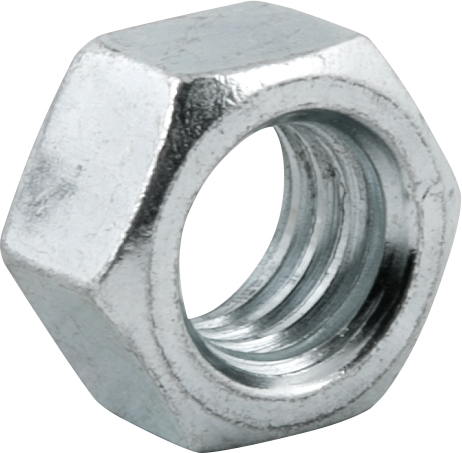 Porca sextavada 1/2" UNC zincada cartela com 6 peças VONDER