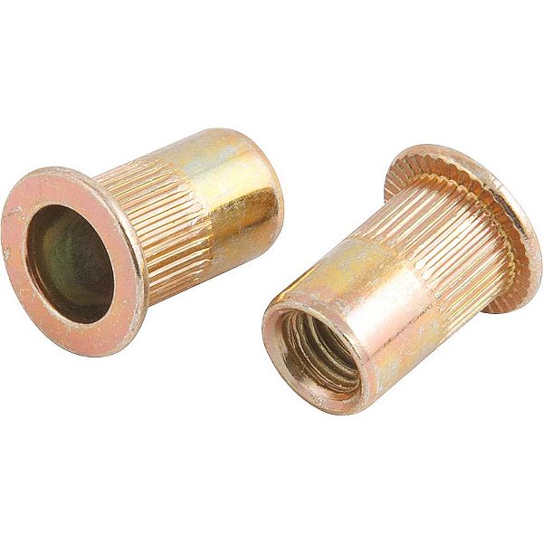 Rebite de rosca em aço carbono rosca M6 x 15,0mm VONDER