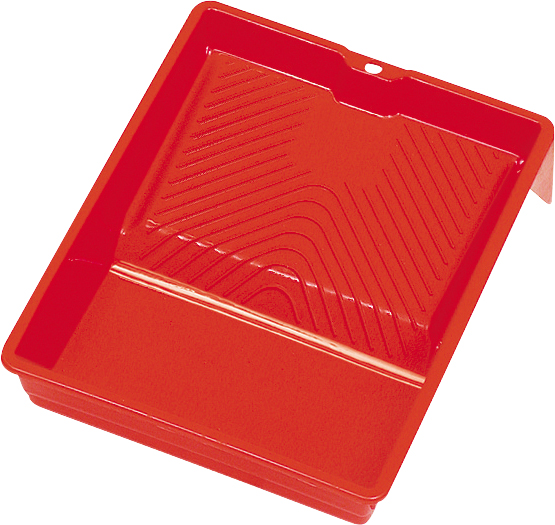 Bandeja polietileno para pintura vermelha para rolos de 15,0cm ATLAS