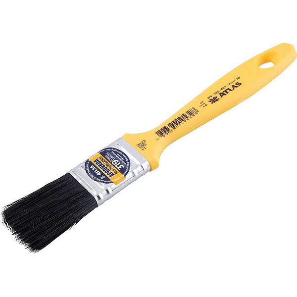 Pincel cerdas preta 1" médio 319/3 ATLAS
