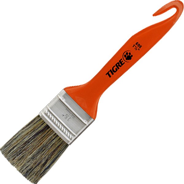 Pincel trincha média 1.1/2" cerda gris TIGRE