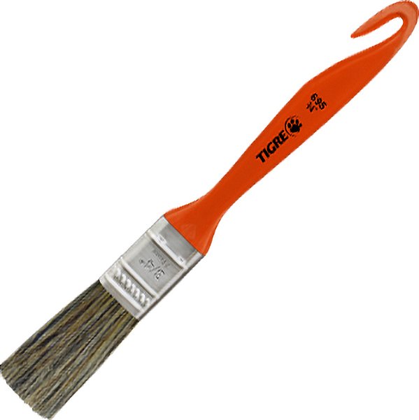 Pincel trincha média 3/4" cerda gris TIGRE