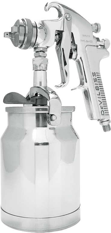 Pistola para pintura com caneca em alumínio tipo sucção JGA-600 DEVILBISS