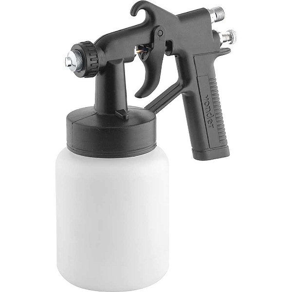 Pistola para pintura com caneca plástica ar direto PDV 90 VONDER