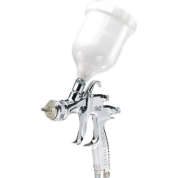 Pistola para pintura gravidade bico 1.4 HVLP/transtec automotiva SGK 600BV DEVILBISS
