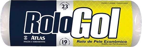 Rolo de lã de caneiro para pintura 23cm sem cabo ATLAS