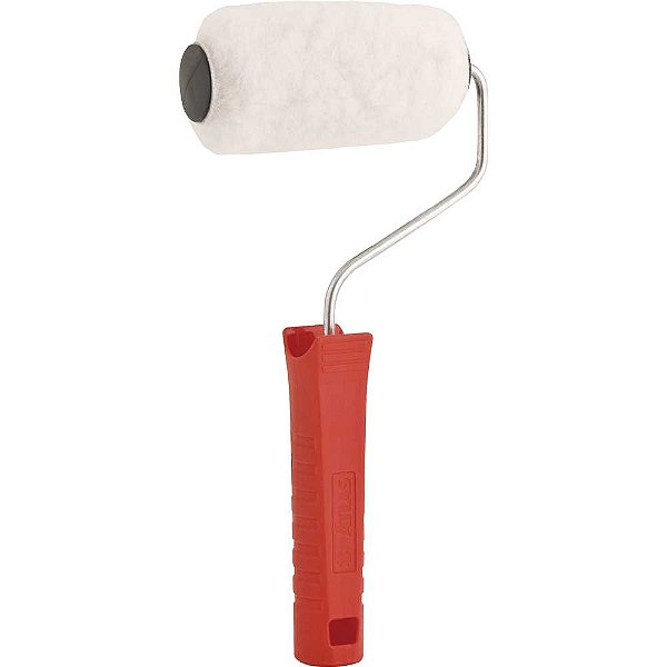 Rolo de lã de carneiro para pintura 9cm com cabo ATLAS