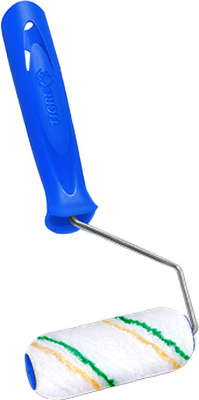 Rolo de lã sintética para pintura 9cm com suporte antirrespingo 1375-090 TIGRE