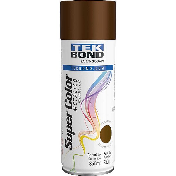 Tinta spray bronze metálico 350ml TEKBOND