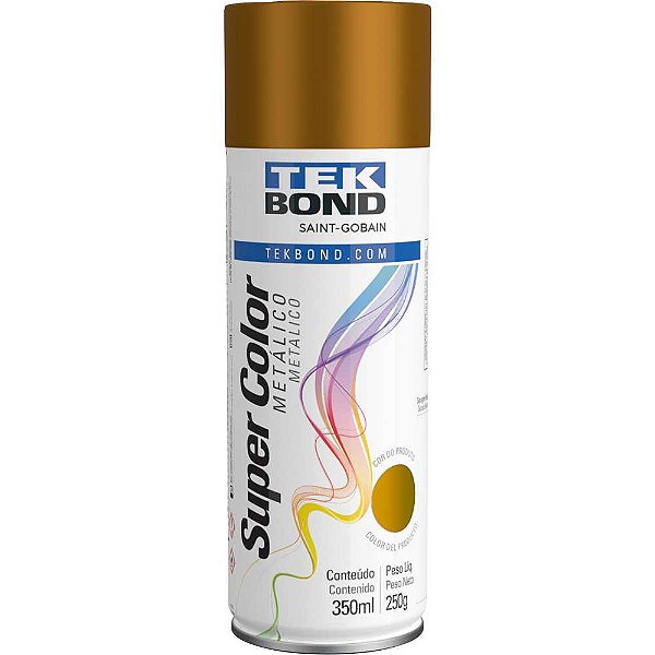 Tinta spray cobre metálico 350ml TEKBOND