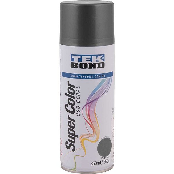 Tinta spray grafite 350ml TEKBOND