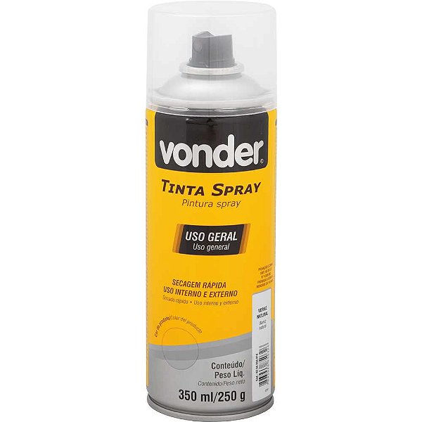 Verniz em spray natural 350 ml/250g VONDER