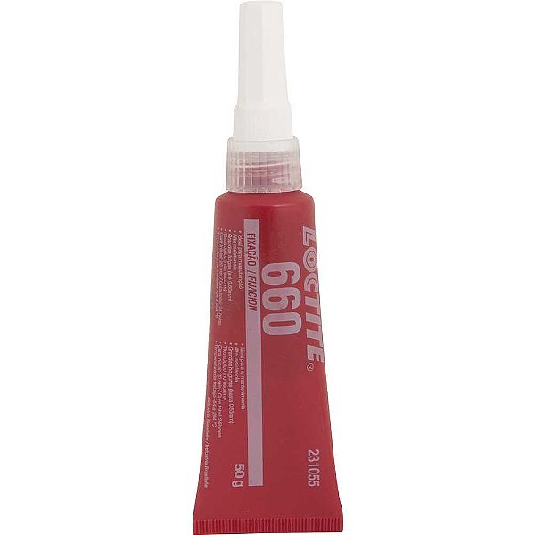 Adesivo anaeróbico para fixação 660 50g cinza 231055 LOCTITE