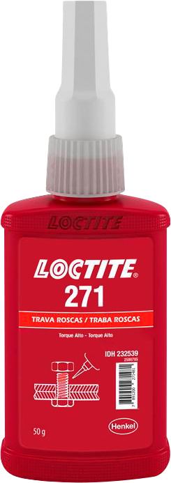 Adesivo anaeróbico para travamento de rosca 271 50g LOCTITE