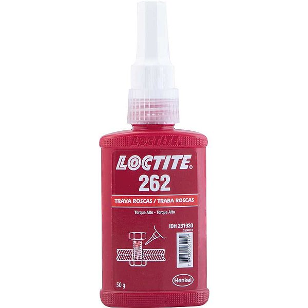 Adesivo anaeróbico para travamento de rosca 262 50g 231930 LOCTITE