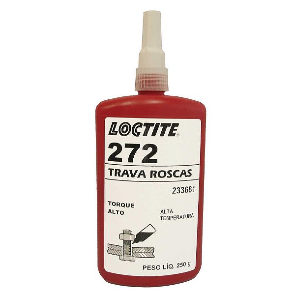 Adesivo anaeróbico para travamento de rosca 272 250g LOCTITE