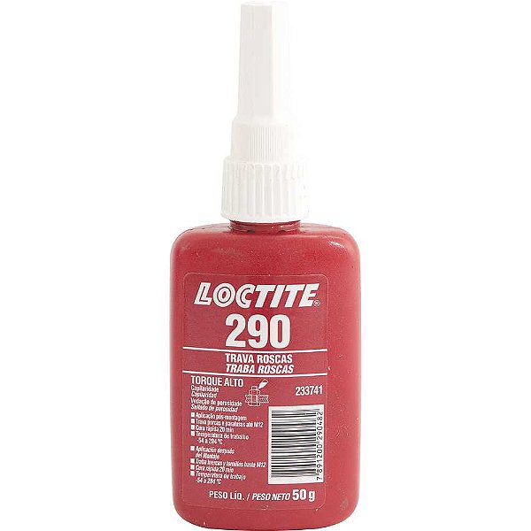 Adesivo anaeróbico para travamento de rosca 50g 290 LOCTITE