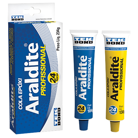 Adesivo Araldite profissional 234g 24 horas TEKBOND