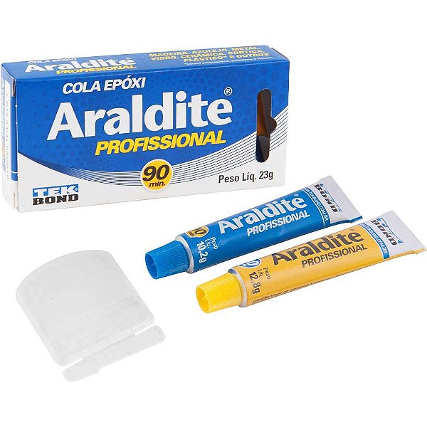 Adesivo Araldite profissional bisnaga com 23g TEKBOND