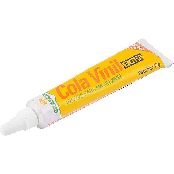 Adesivo contato cola vinil extra 17g BRASCOLA