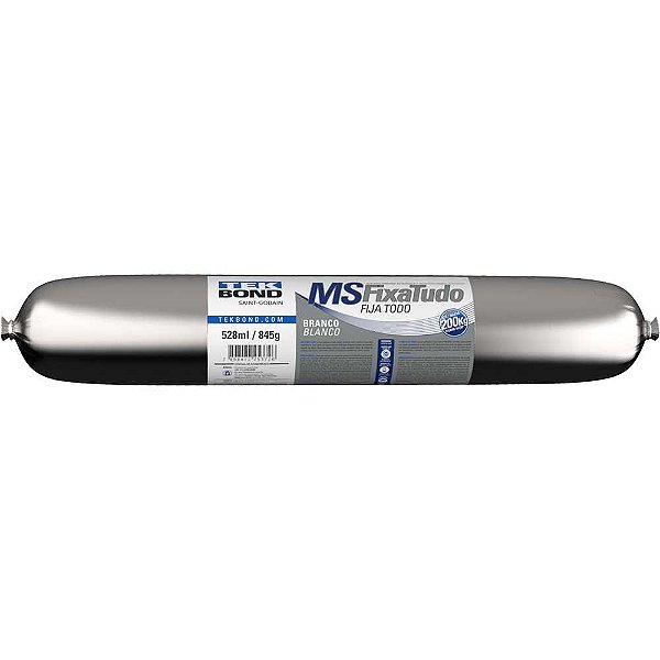Selante MS híbrido fixa tudo branco 845 gramas TEKBOND