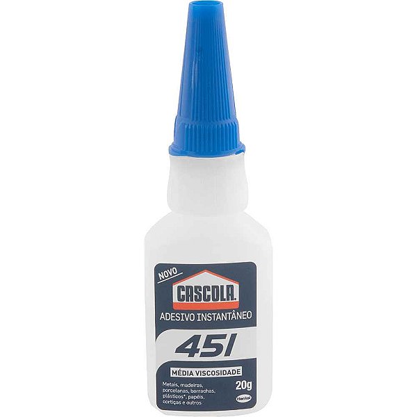 Adesivo instantâneo 20g 451 CASCOLA