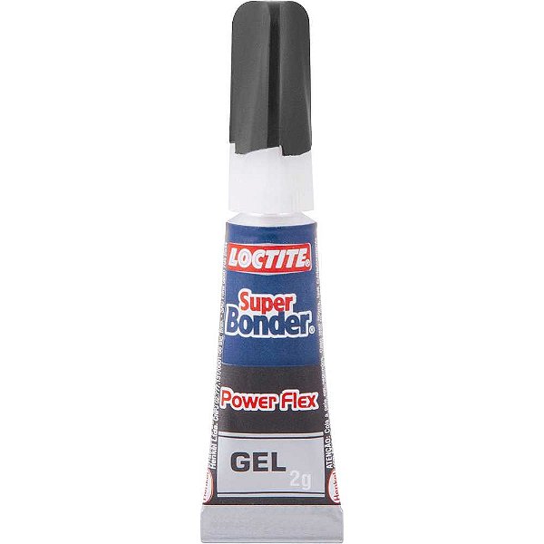 Adesivo instantâneo Super Bonder 2g Power Flex Gel LOCTITE