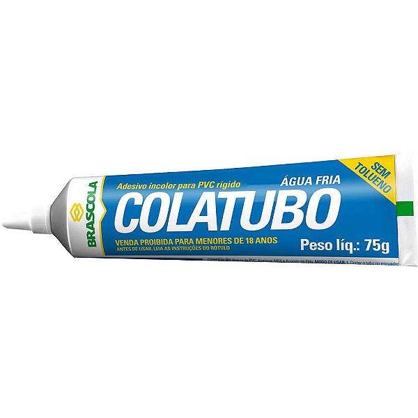 Adesivo para PVC 75g 3130010 BRASCOLA