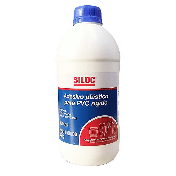 Adesivo para PVC 850g SILOC - 6 unidades